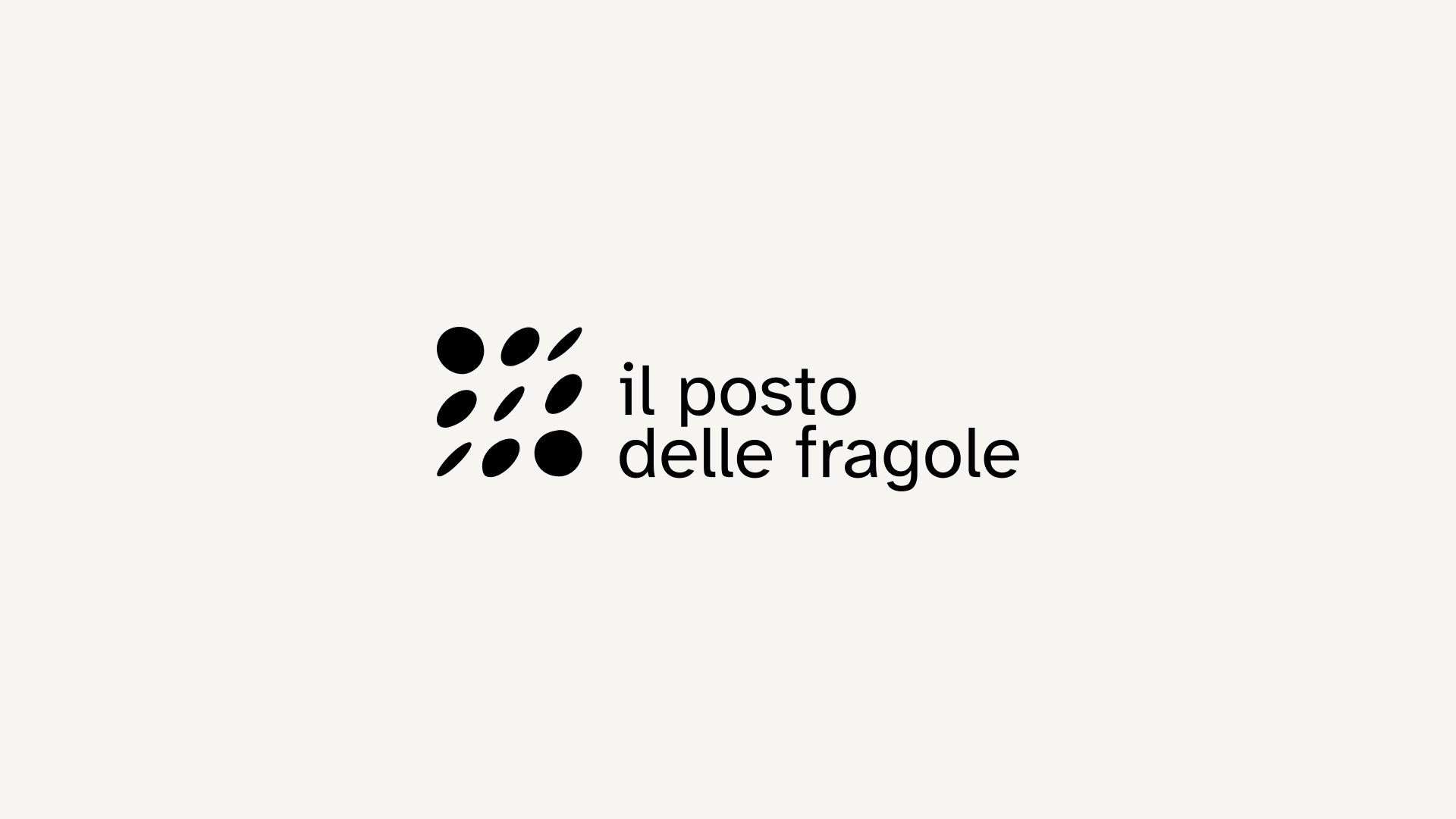 Tavola del logo dal Brand Manual: il posto delle fragole